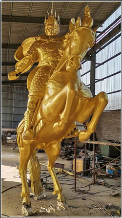 景觀銅馬擺件、