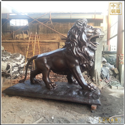 廣場(chǎng)匯豐銅獅子定做廠家