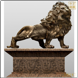 西方黃銅獅子制作廠(chǎng)家